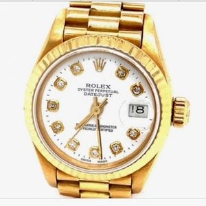 18K Rolex Swiss Presidents Watch YG Jubilee Watch
